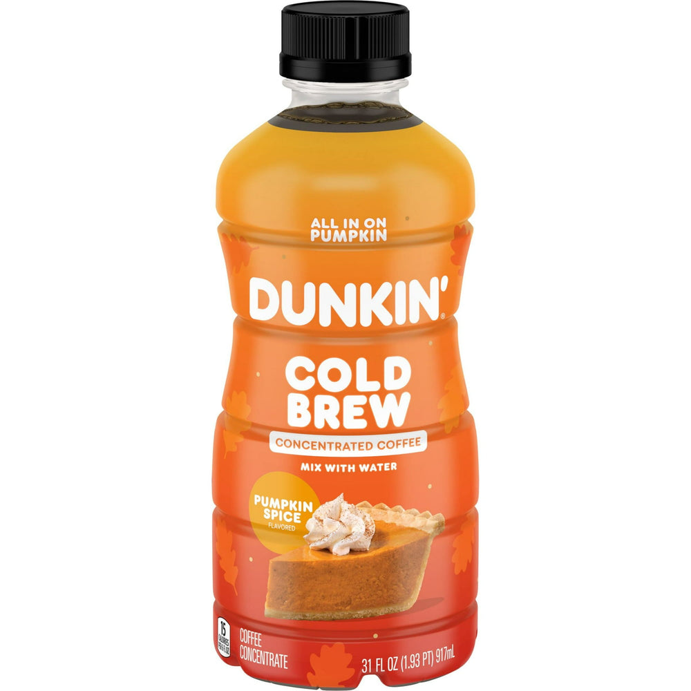 Dunkin' Cold Brew Pumpkin Spice · Café concentrado · 917 ml