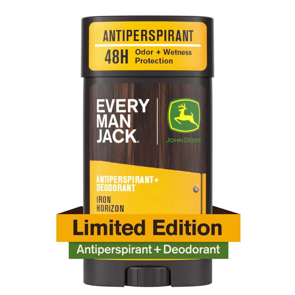 Every Man Jack x John Deere Iron Horizon · Desodorante antitranspirante · 77 g
