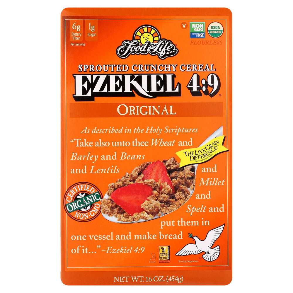 Food . Organic Ezekiel 4 Sprouted Original · Cereal · 454 g