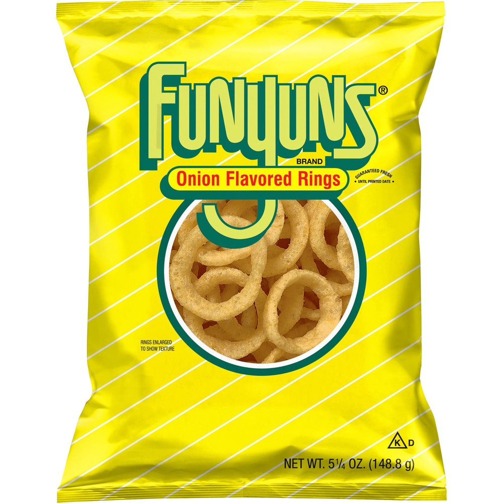 Funyuns Onion Rings · Snack salado · 149 g · bolsa