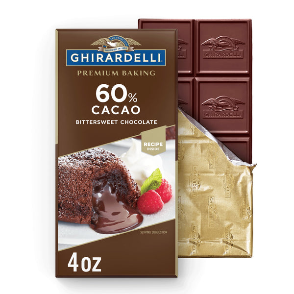 GHIRARDELLI Premium 60% Cacao Bittersweet Chocolate · Surtido · 113 g