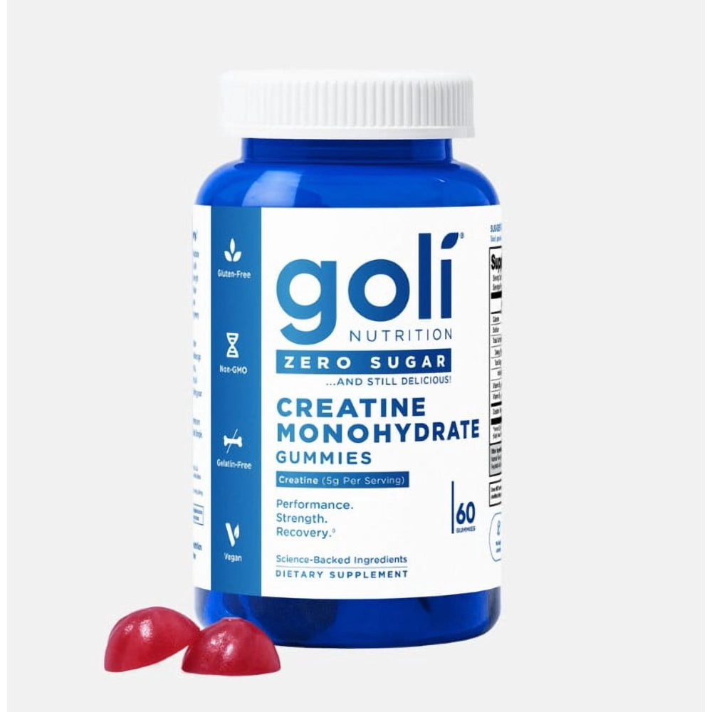 Goli Creatina Monohidrato · Gominolas sin azúcar · 60 unidades