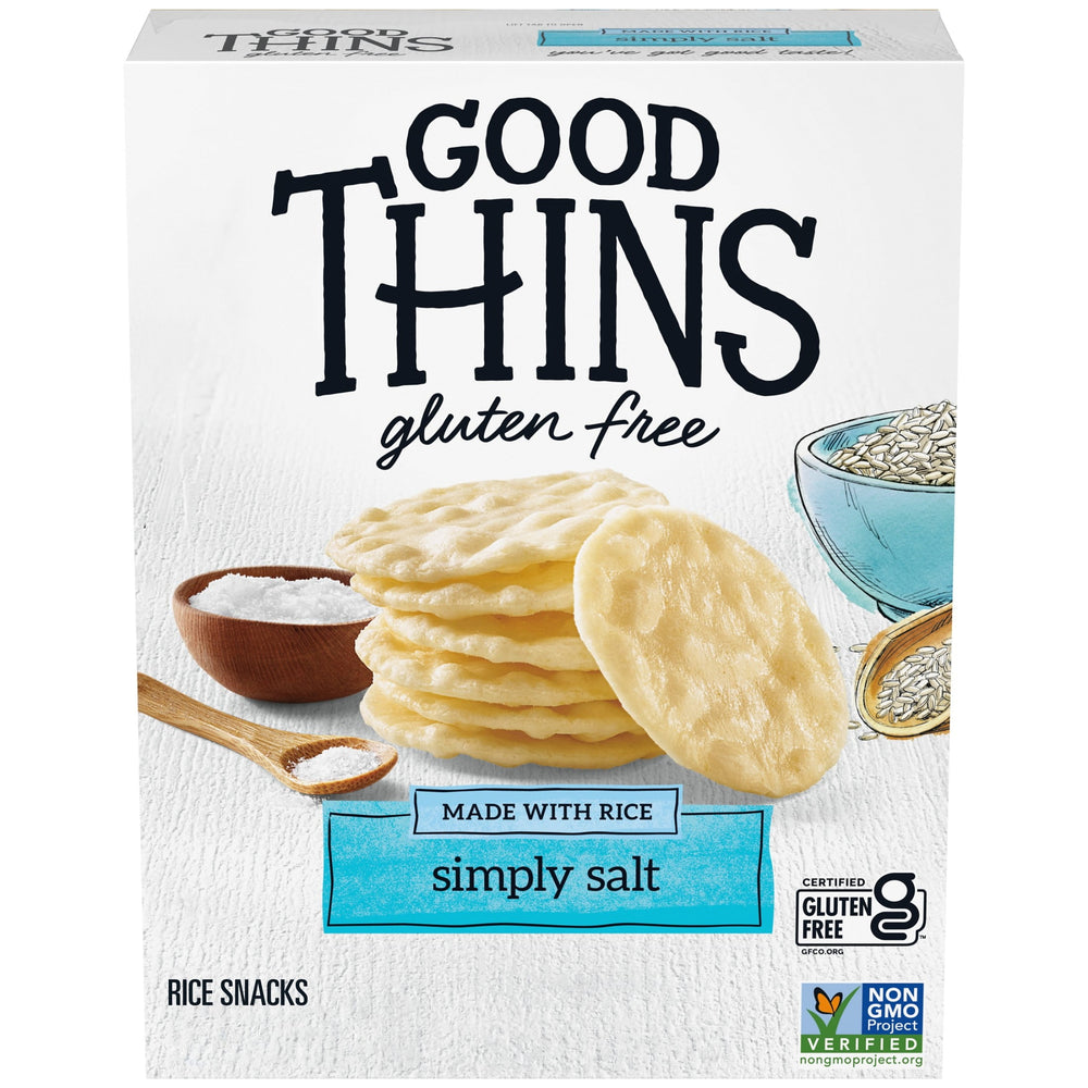 GOOD THINS Simply Salt Rice sin gluten · Galletas saladas · 99 g