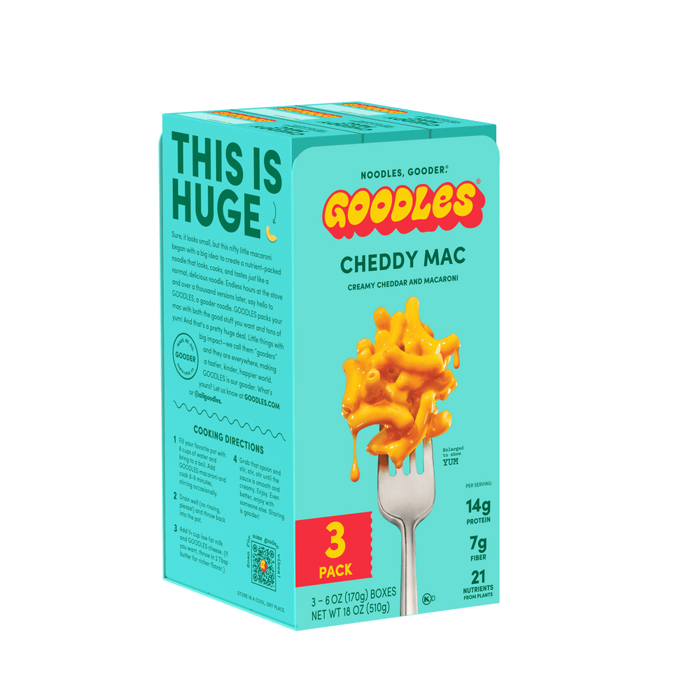 Goodles Cheddy Mac · Macarrones con queso · 510 g