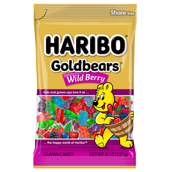 HARIBO Goldbears Wild Berry · Gomitas · 227 g · bolsa