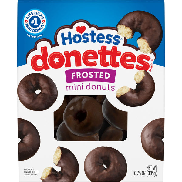 Hostess Donettes Frosted Mini Donuts · Pastelitos · 305 g · bolsa