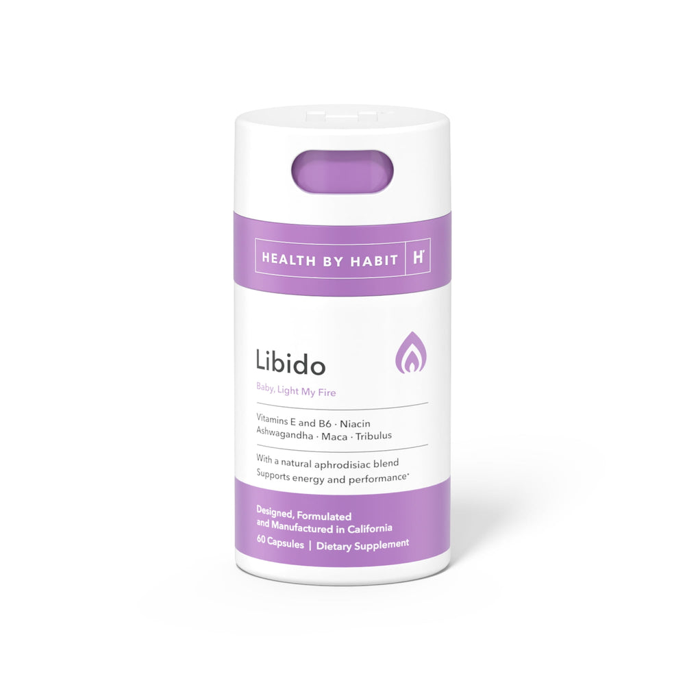 Health by Habit Libido · Suplemento energético · 60 cápsulas