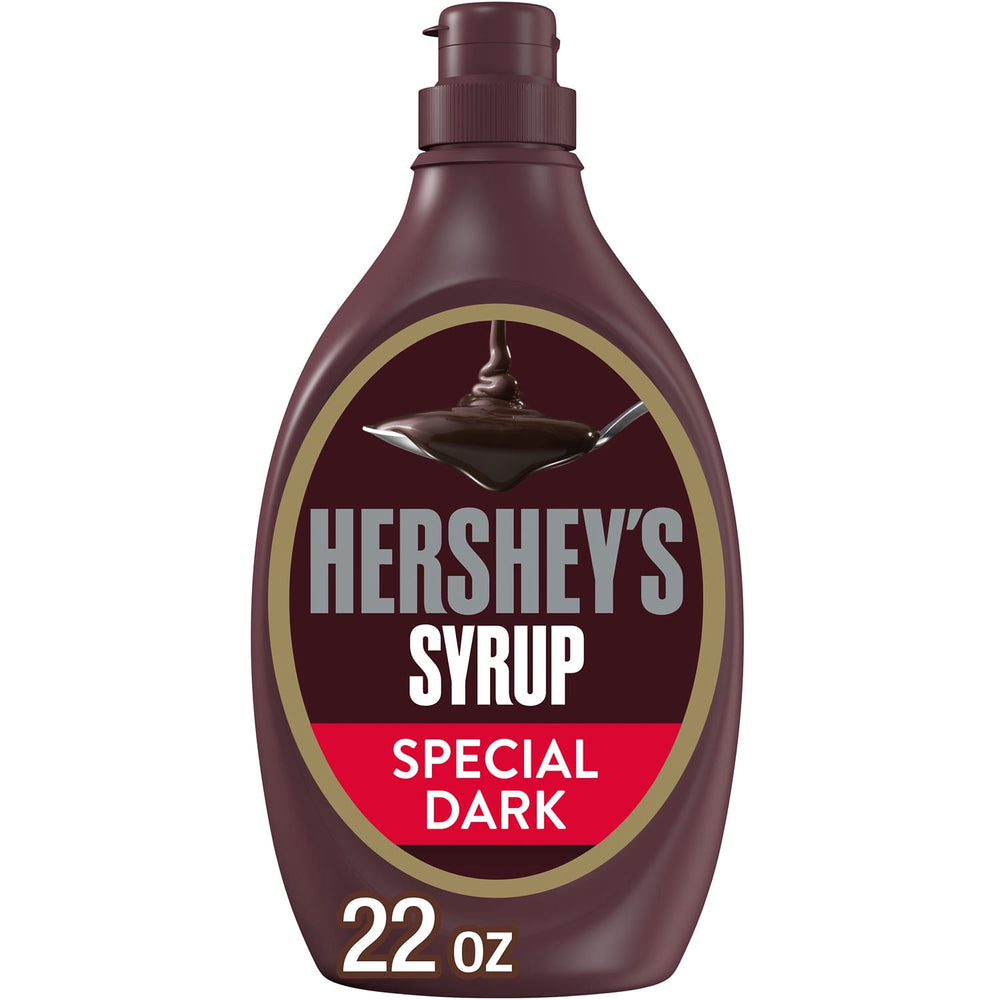 Hershey's Special Dark Mildly Sweet Chocolate Syrup · Snack salado · 624 g · botella