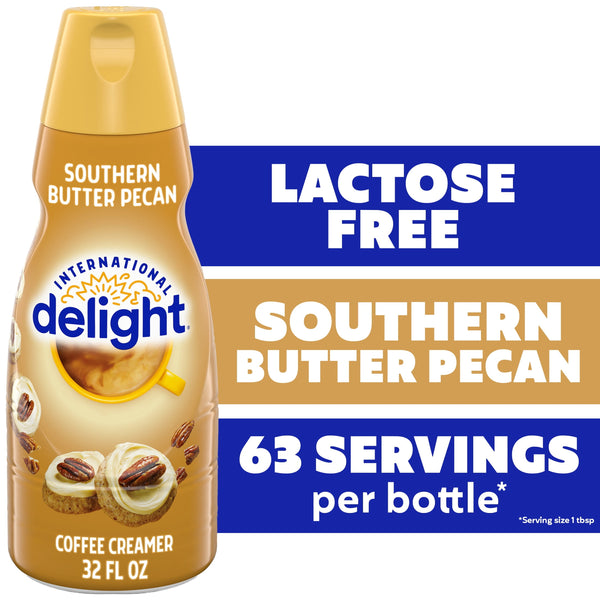 International Delight Southern Butter Pecan · Crema para café · 946 ml · botella