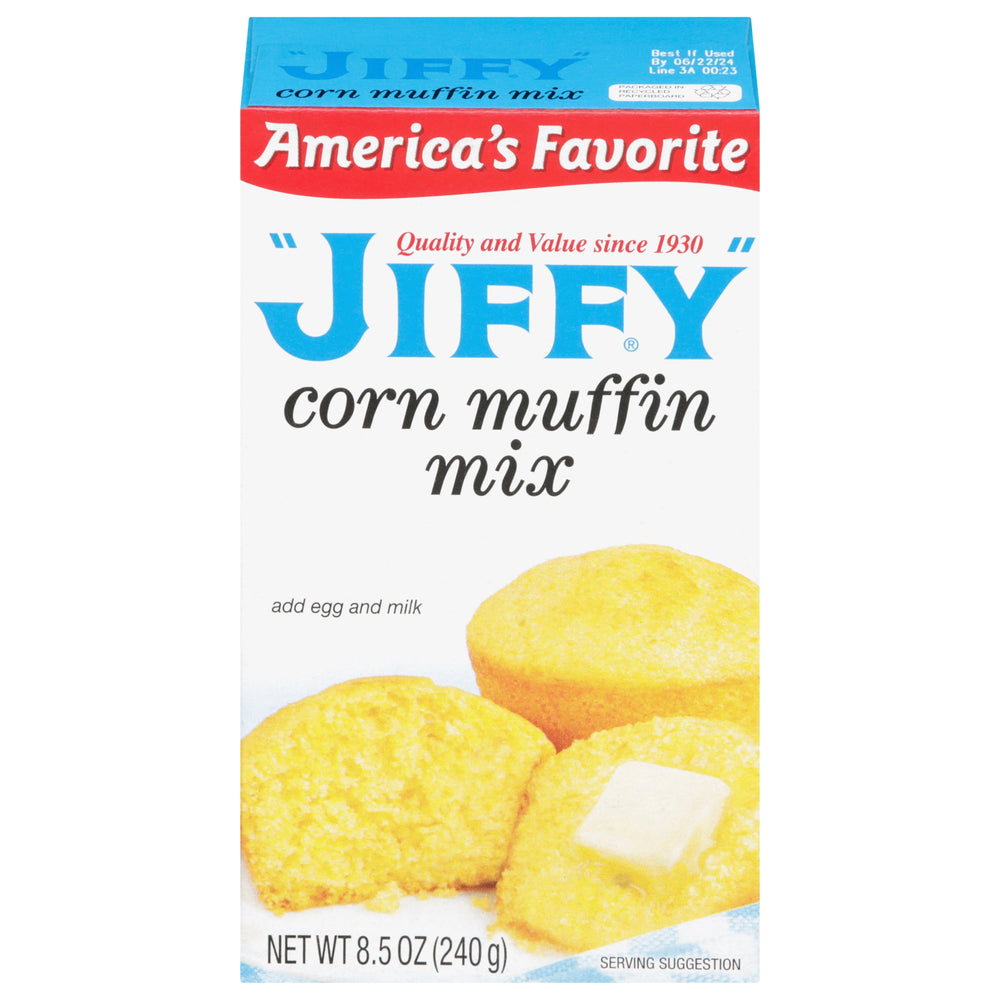 JIFFY Corn Muffin · Mezcla para hornear · 241 g