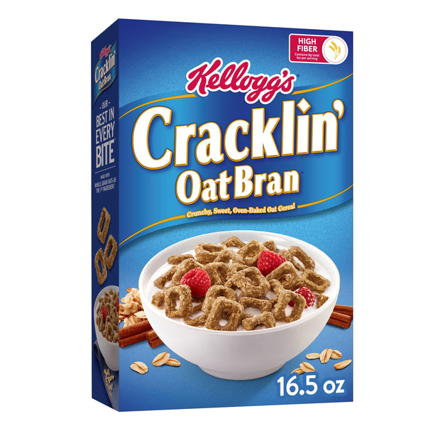 Kellogg's Cracklin' Oat Bran Original Fiber · Cereal · 468 g