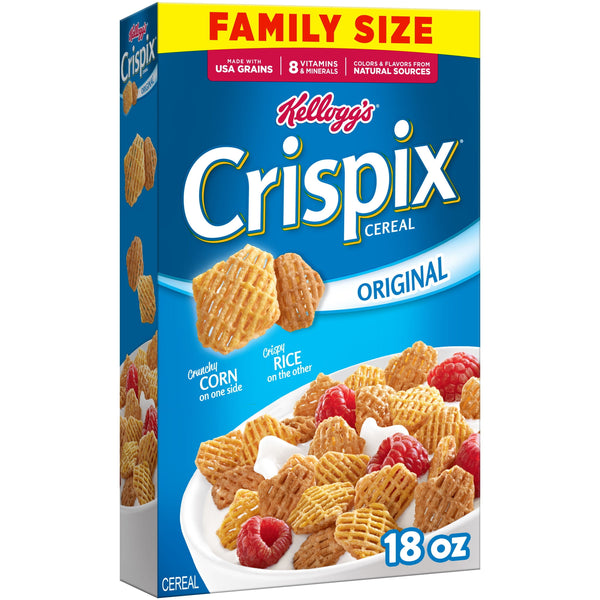 Kellogg's Crispix Original Fat Free · Cereal · 510 g · tamaño familiar