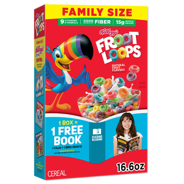 Kellogg's Froot Loops Original · Cereal · 471 g · tamaño familiar
