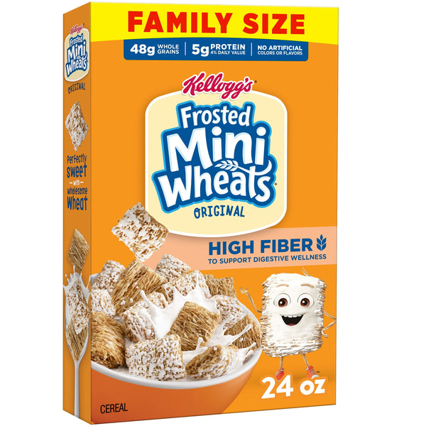 Kellogg's Frosted Mini-Wheats Original · Cereal · 680 g · tamaño familiar