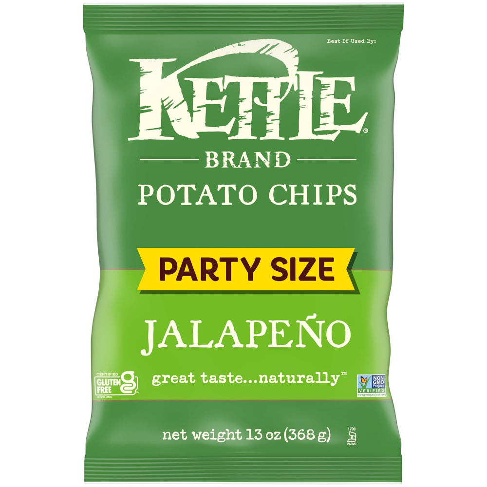 Kettle Brand Jalapeno · Papas · 369 g · tamaño fiesta