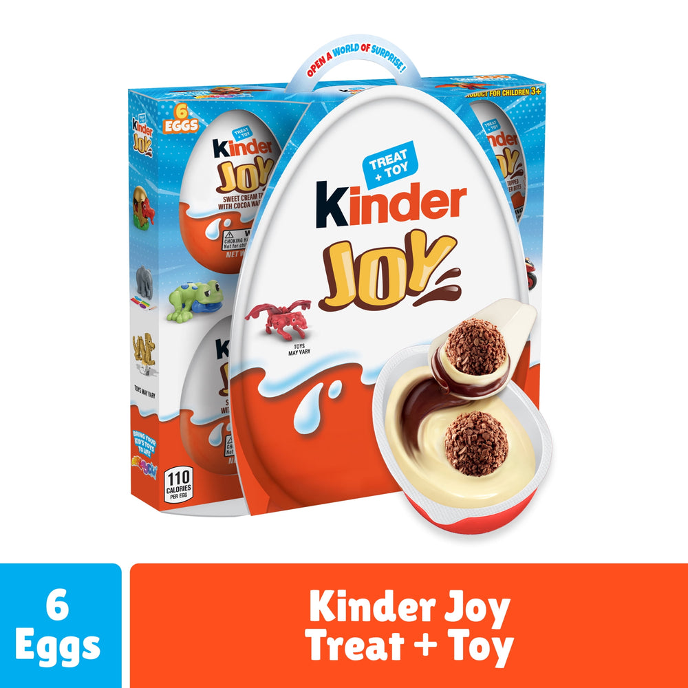 Kinder Joy Eggs · Chocolate · 6 pzas de 119 g