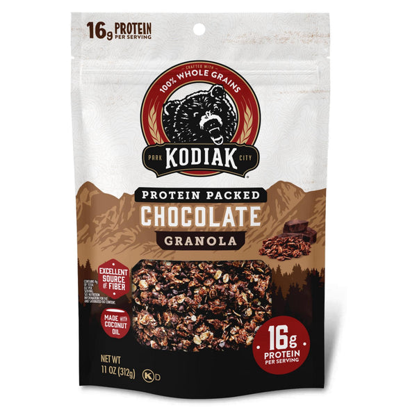 Kodiak Protein-Packed Chocolate Protein · Granola · 312 g · bolsa