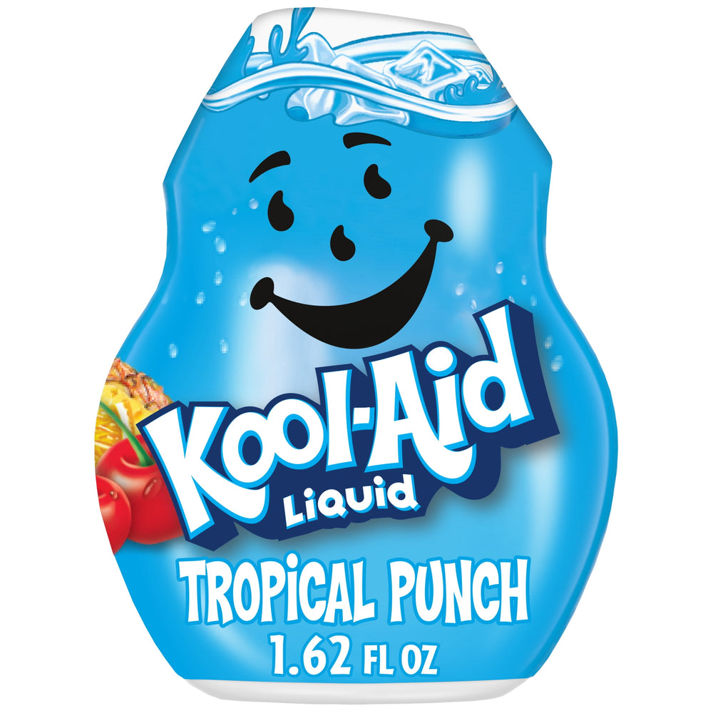 Kool-Aid Liquid Tropical Punch Naturally · Polvo para agua · 48 ml · botella