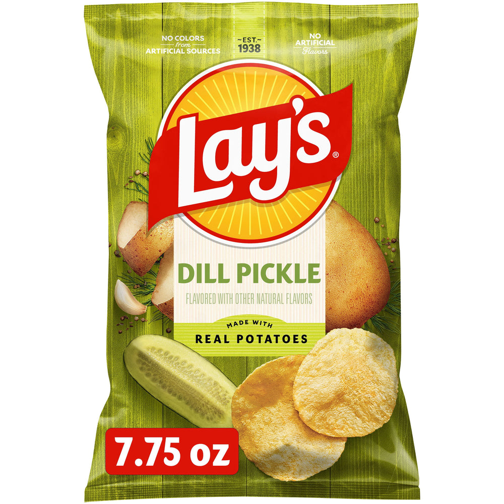 Lay's Dill Pickle Potato · Papas · 220 g · bolsa