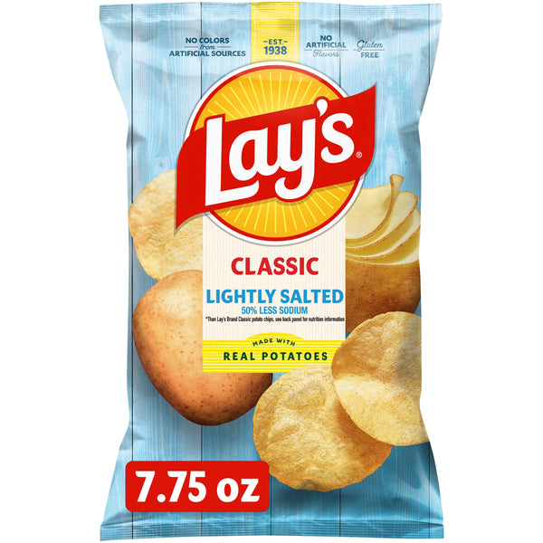 Lay's Classic Lightly Salted · Papas · 220 g · bolsa