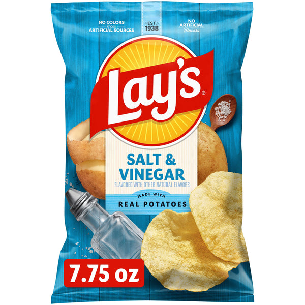 Lay's Salt & Vinegar · Papas · 220 g · bolsa