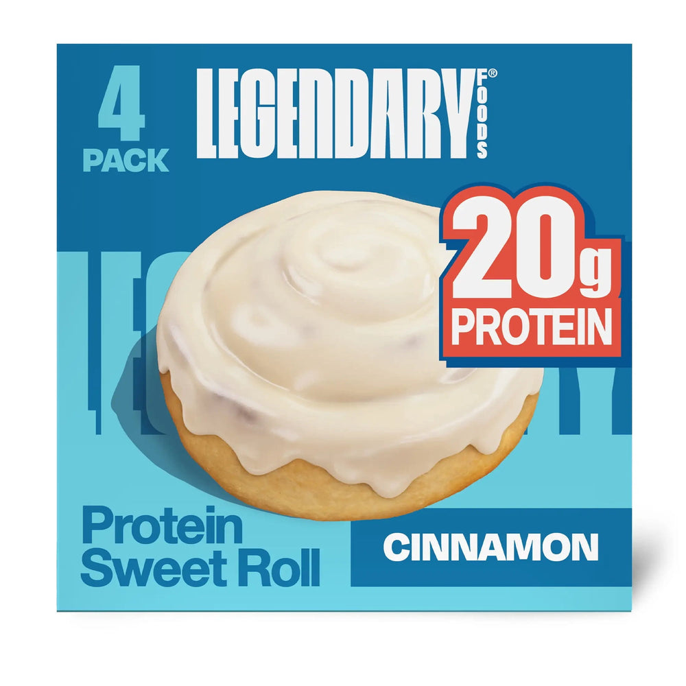 Legendary Foods Protein Sweet Roll · Rollos de canela proteicos · 268 g (4 unidades)
