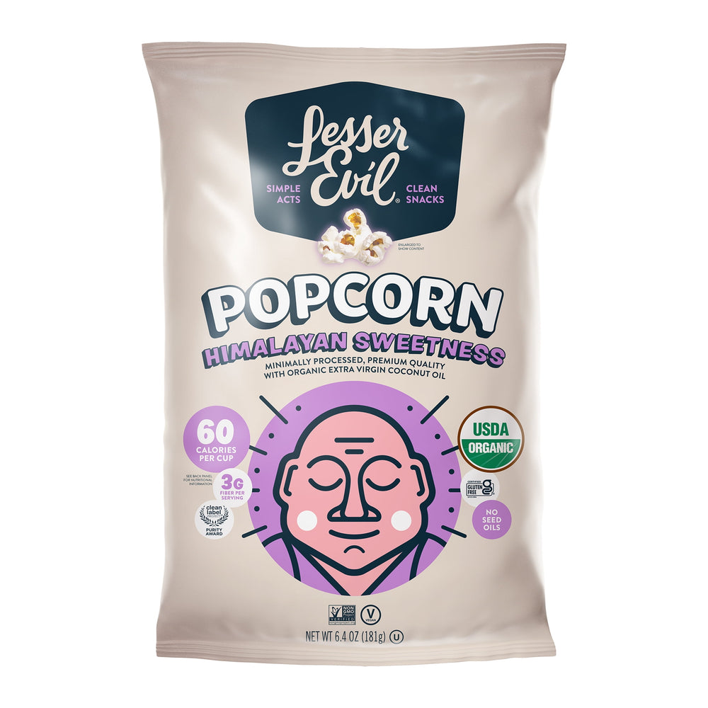 LesserEvil Himalayan Sweetness Organic · Palomitas · 181 g
