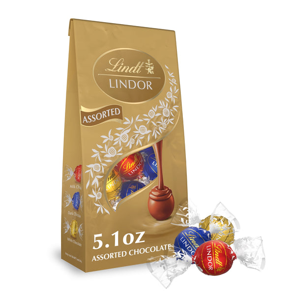 Lindt Lindor Assorted Chocolate Truffles · Chocolate · 145 g · bolsa
