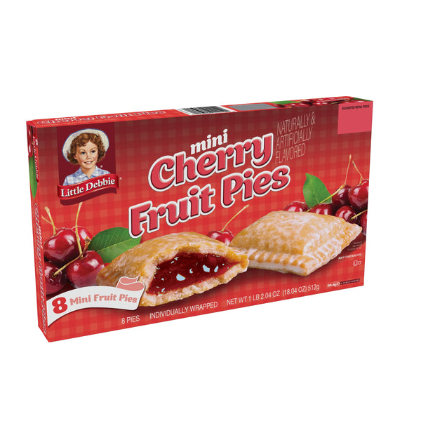Little Debbie Cherry Fruit Pies · Pastelitos · 8 pzas de 511 g