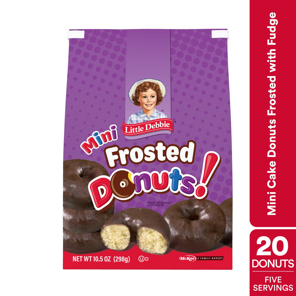 Little Debbie Frosted Mini Donuts · Pastelitos · 298 g