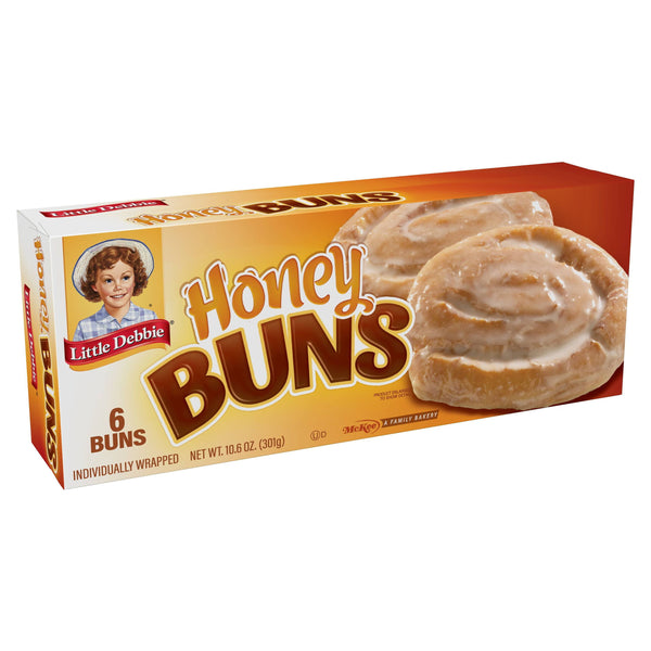 Little Debbie Honey Buns · Pastelitos · 6 pzas de 301 g