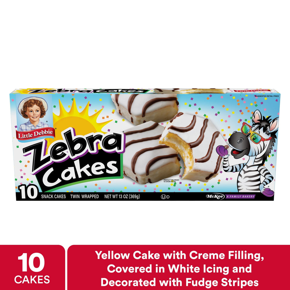 Cakes Little Debbie Family Pack ZEBRA® cakes · Pastelitos