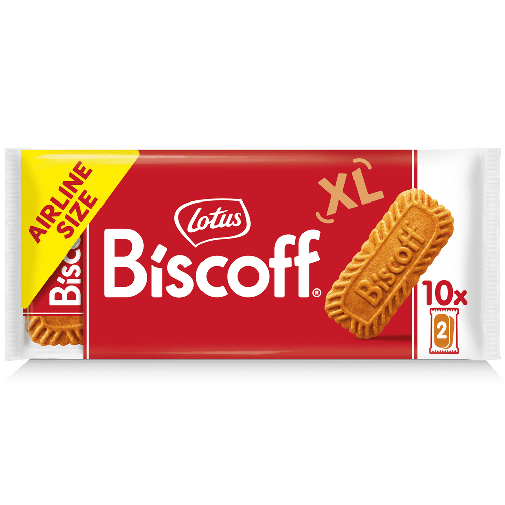 Lotus Biscoff 10 Packs of 2 · Galletas · 2 galletas de 249 g · XL