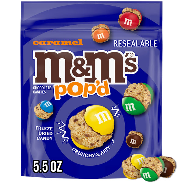 M&M's Pop'd Caramel Chocolate · Surtido · 156 g · bolsa