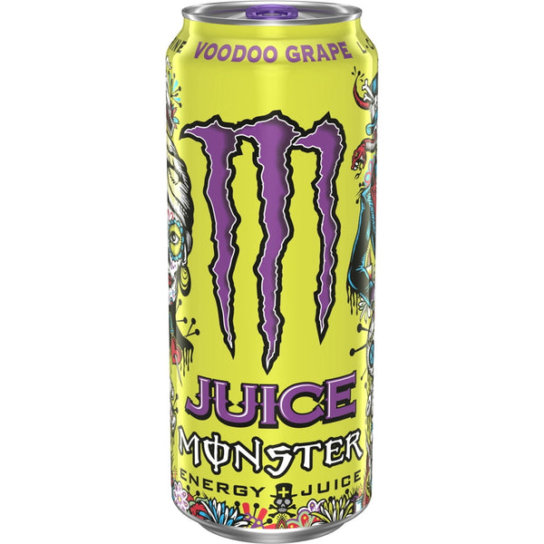 Juice Monster Voodoo Grape · Bebida energética · 473 ml · lata