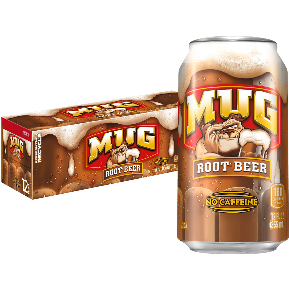 MUG Root Beer · Refresco · 12 latas de 355 ml