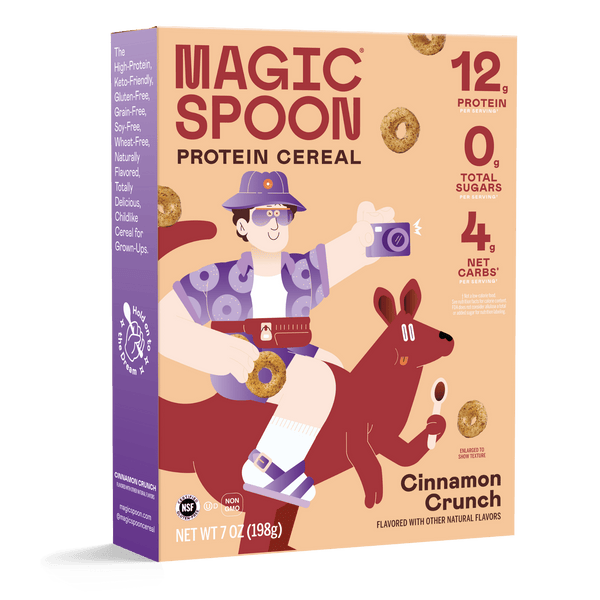 Magic Spoon Cinnamon Crunch Grain-Free · Cereal · 198 g · caja