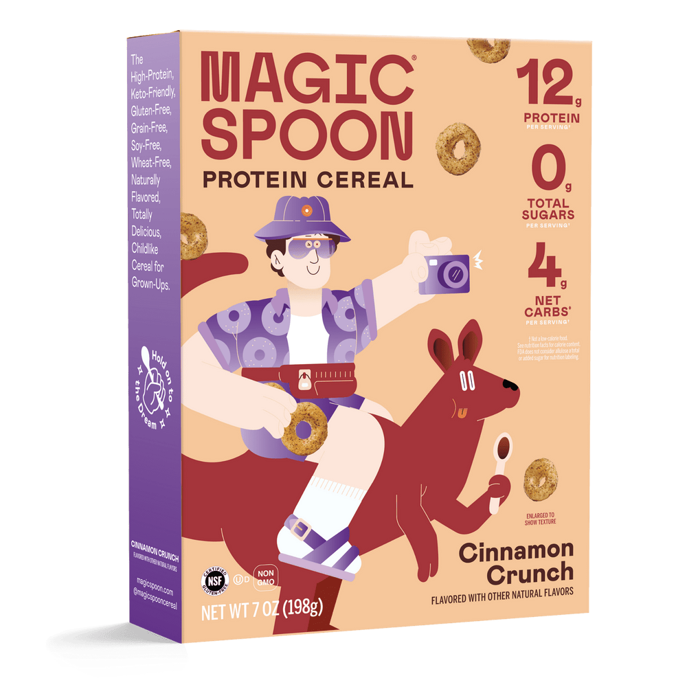 Magic Spoon Cinnamon Crunch Grain-Free · Cereal · 198 g · caja