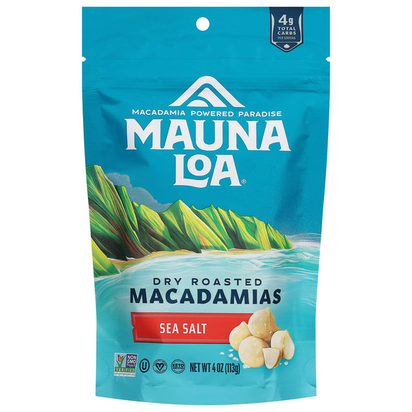 Mauna Loa Sea Salt Macadamia Nuts · Frutos secos · 113 g · bolsa