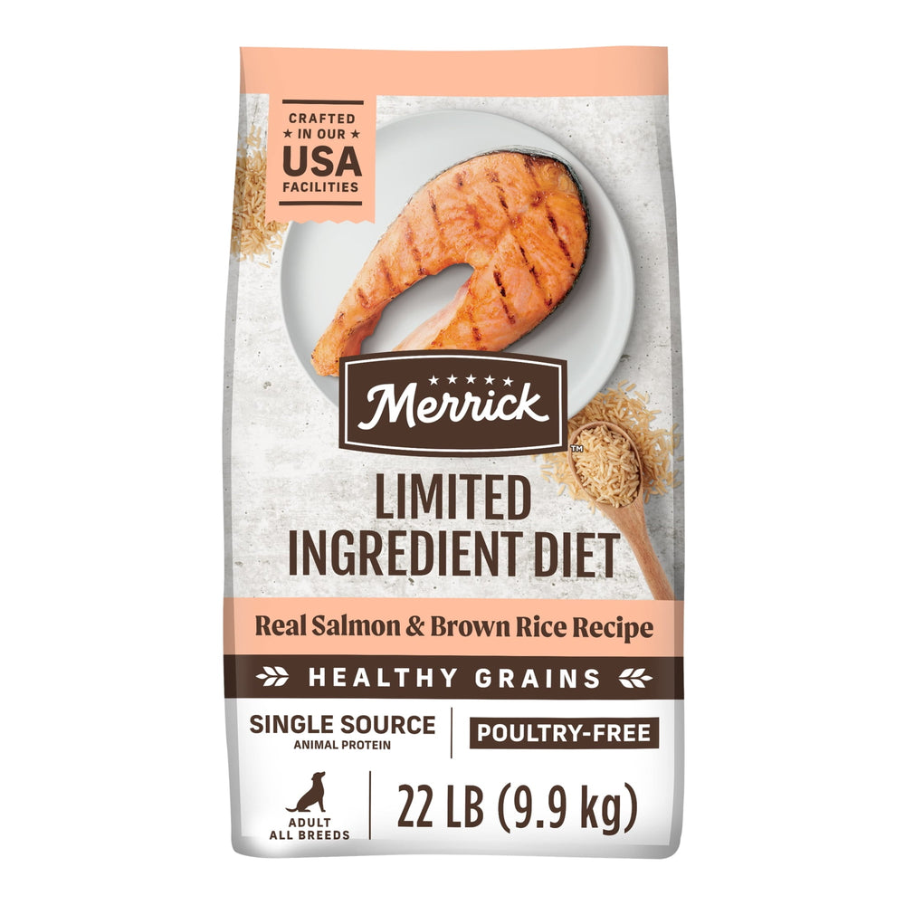 Merrick Limited Ingredient Diet Salmón y Batata · Alimento para perros · 9.9 kg
