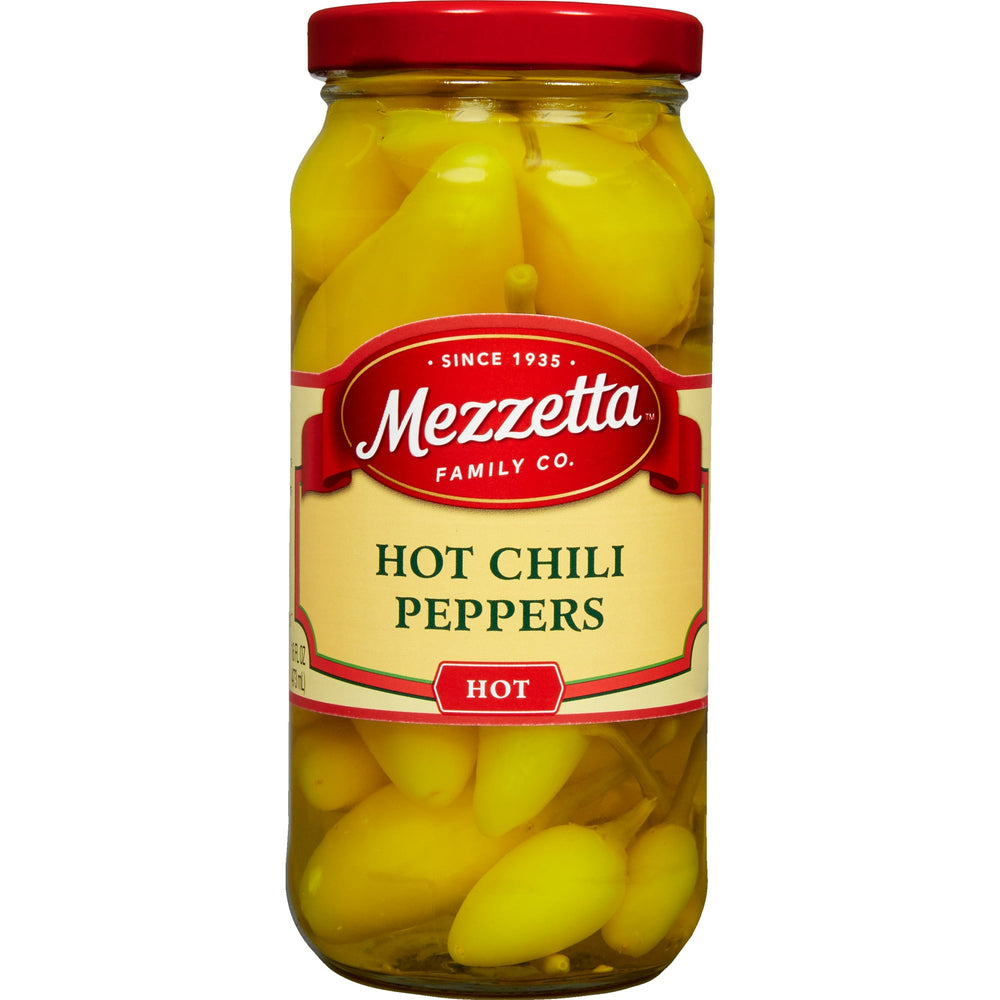 Mezzetta Hot Chili Peppers · Chiles encurtidos · 473 ml