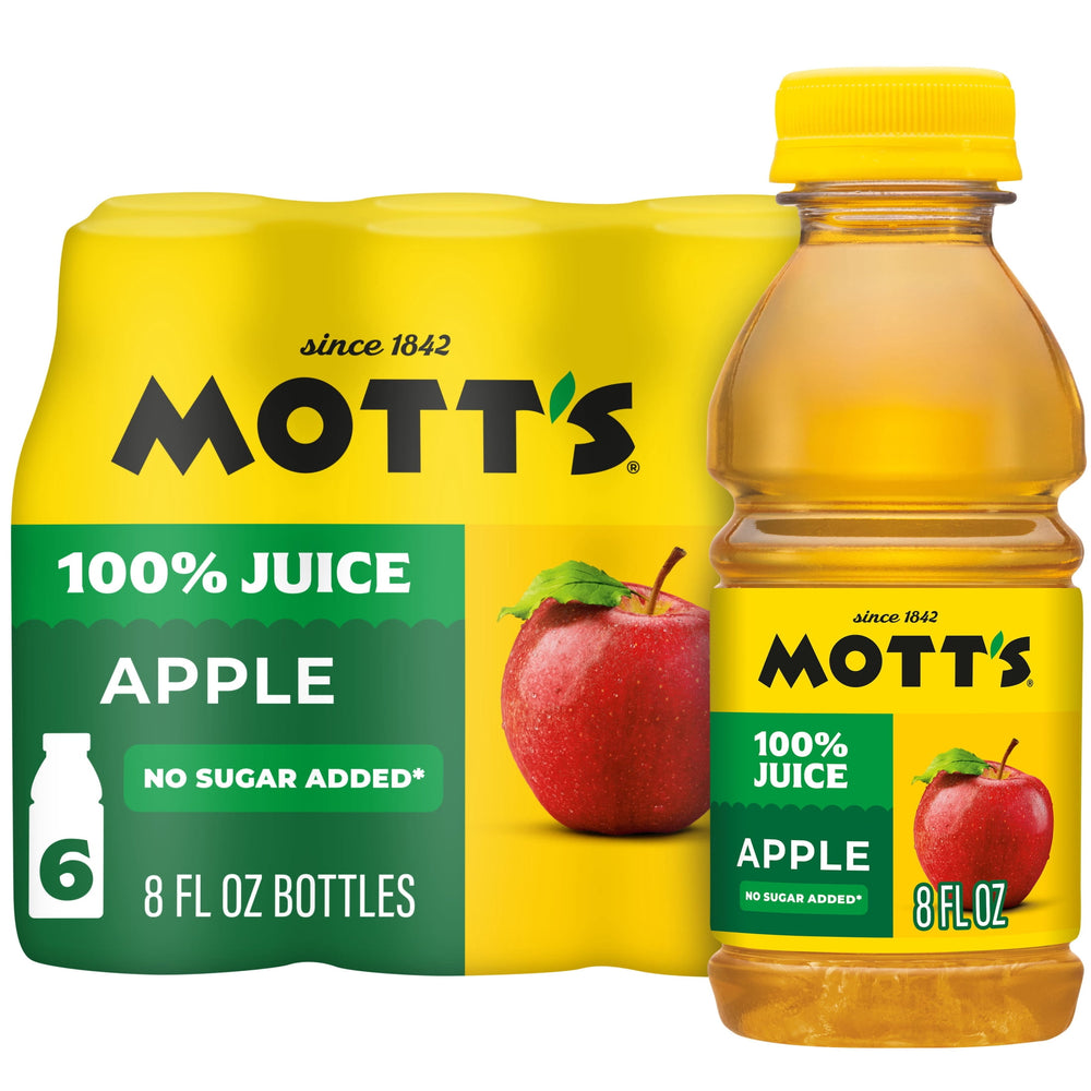 Mott's 100% Apple Juice · Bebida · 6 pzas de 237 ml