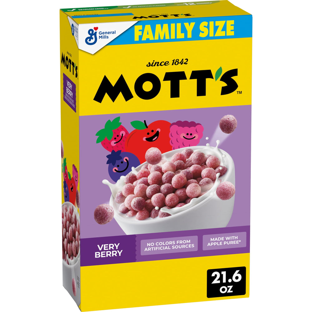 Mott's Very Berry · Cereal · 612 g · tamaño familiar