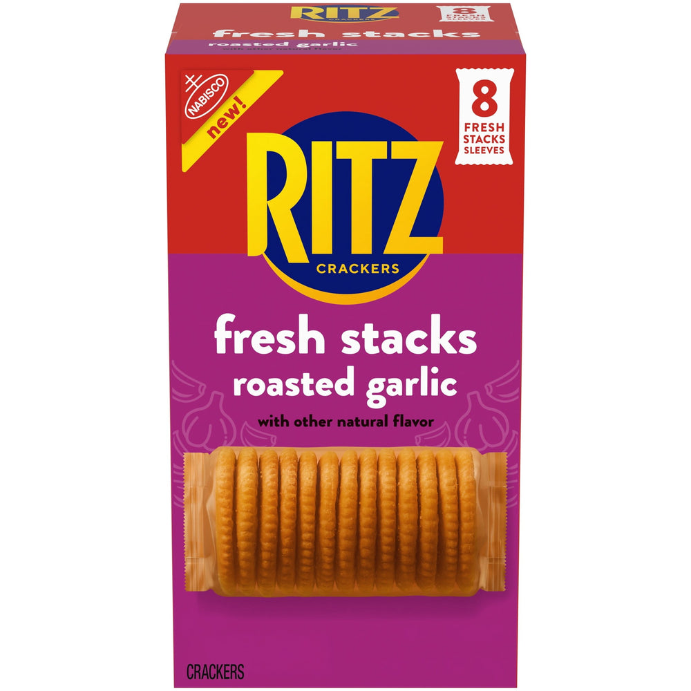 RITZ Fresh Stacks Roasted Garlic Travel · Galletas saladas · 335 g
