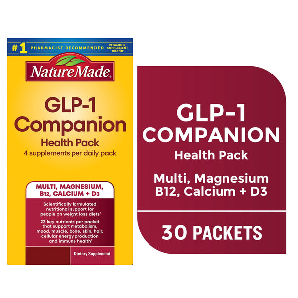 Nature Made GLP-1 Companion · Suplemento dietético · 30 sobres