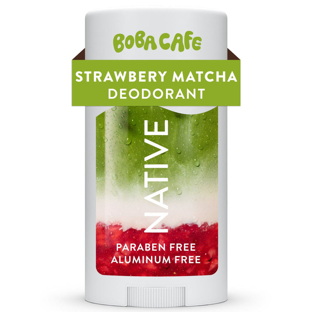 Native Boba Cafe Strawberry Matcha · Desodorante sin aluminio · 75 g