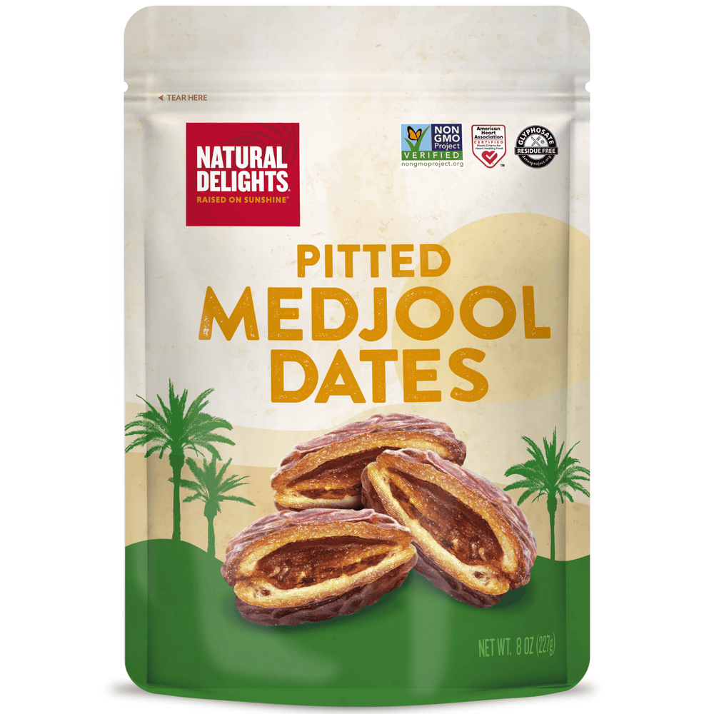 Natural Delights Pitted Medjool Dates · Frutos secos · 227 g · sobre