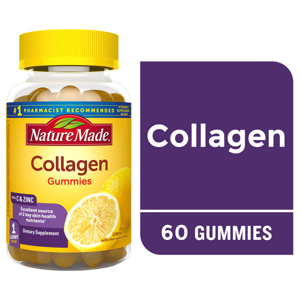 Nature Made Colágeno · Gomitas de suplemento · 60 unidades