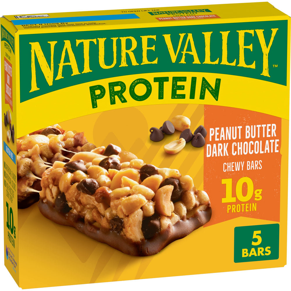 Nature Valley Protein Peanut Butter Dark Chocolate · Snack salado · 5 barras de 201 g