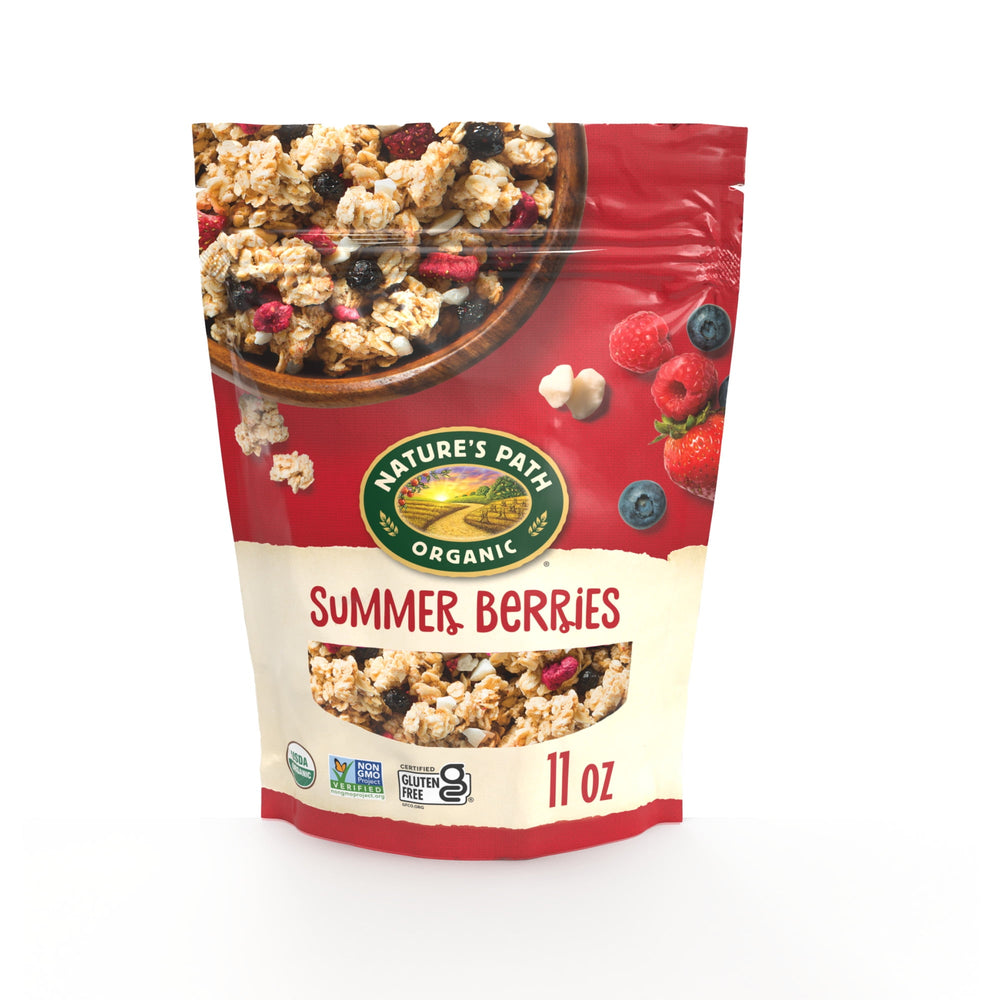Nature's Path Organic Summer Berries · Granola · 312 g · sobre